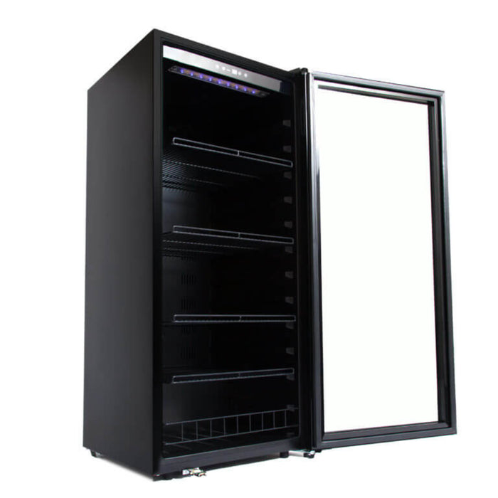 Whynter 124 Bottle Freestanding Wine Cabinet Refrigerator