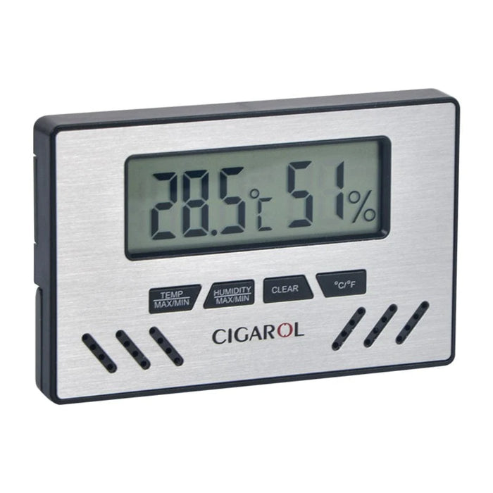 The Elegant Bar Precision Digital Hygrometer by Cigarol