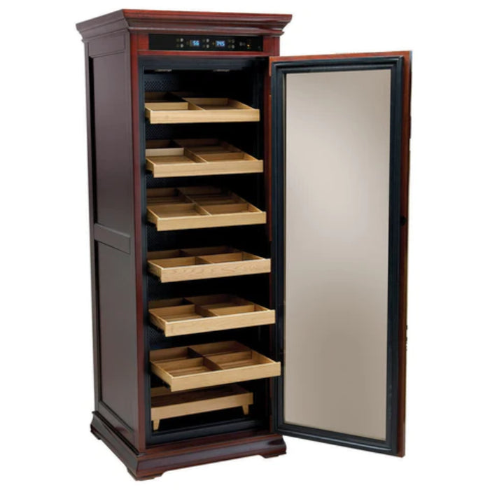 The Remington Electric Cabinet Humidor by Prestige Import Group - Cherry