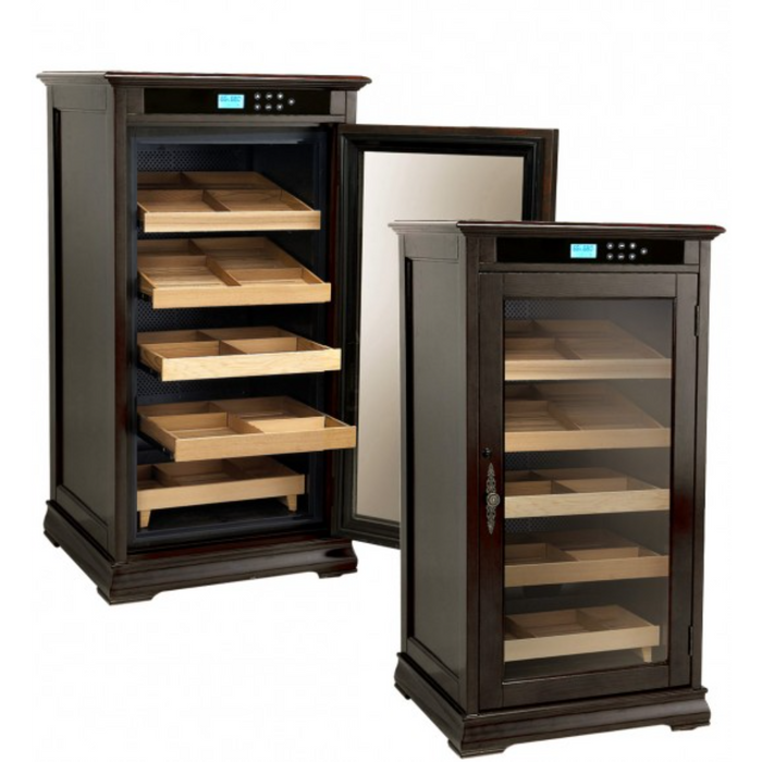 The Redford Electronic Cabinet Humidor by Prestige Import Group - Espresso