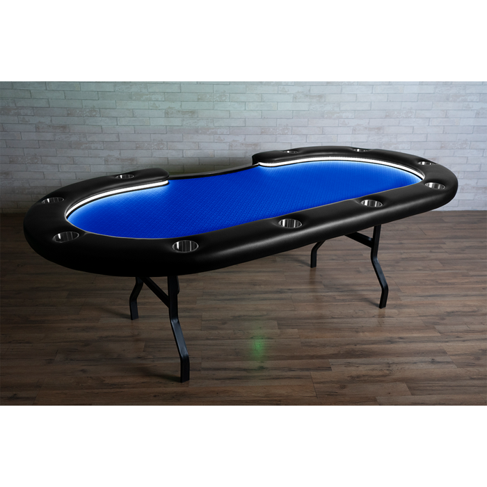 BBO Poker Tables Aces Pro Alpha LED Poker Table