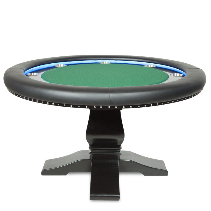 BBO Poker Tables Ginza LED Round Poker Table